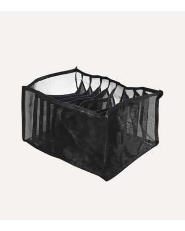 Organizador de 7 Prendas con Malla de Tela