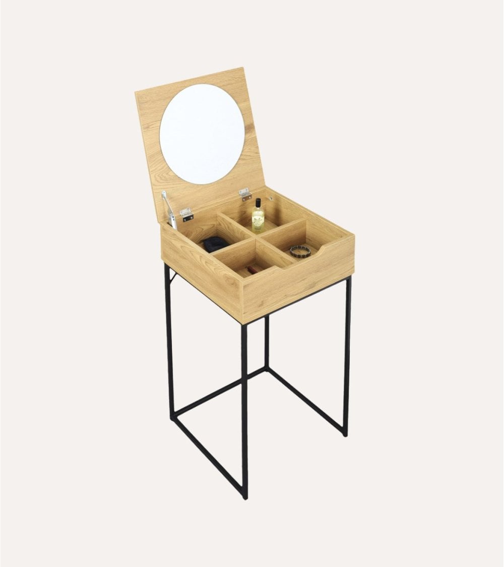 Tocador con Tapa Vanity de Madera