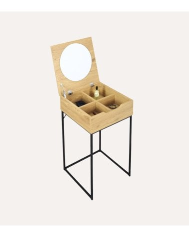 Tocador con Tapa Vanity de Madera