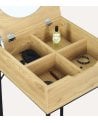 Tocador con Tapa Vanity de Madera
