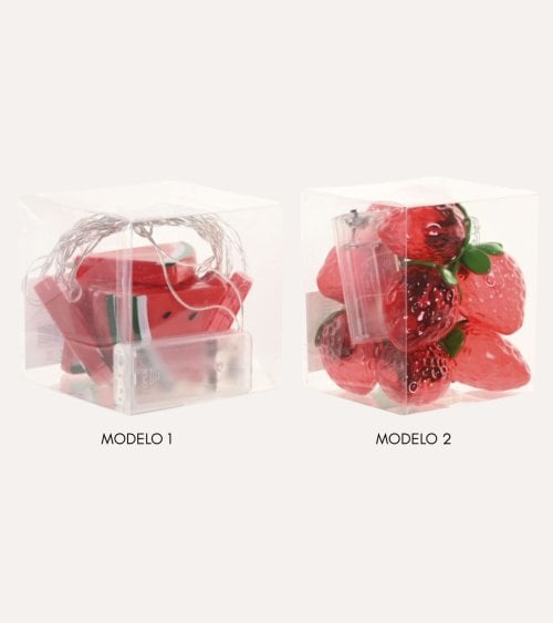 Guirnalda de Frutilla Decorativas de 10 LEDs
