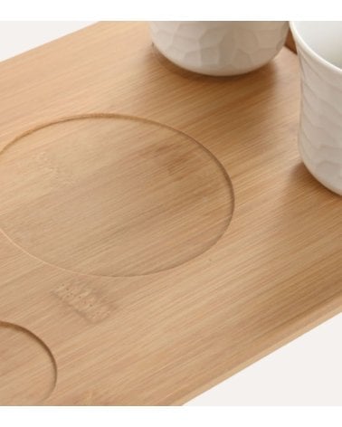 Set de Café Hada de 4 Tazas y Tetera de Porcelana