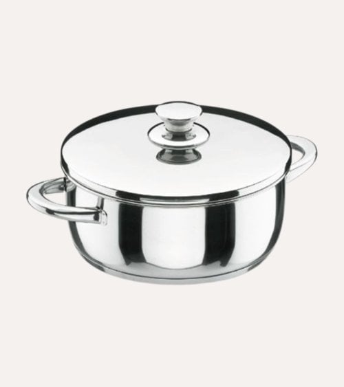 Cacerola Vitrocor con Tapa Difusora de Inox
