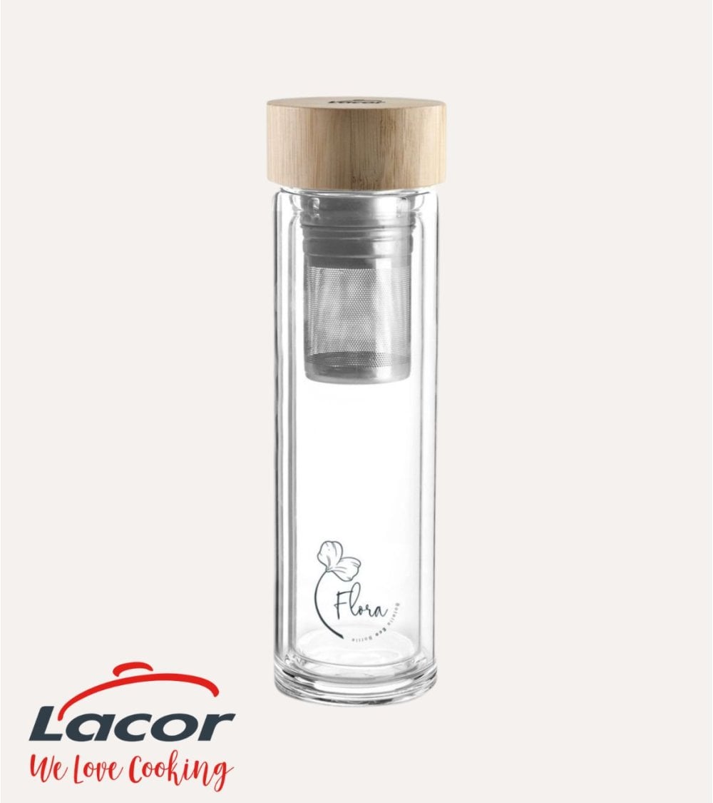 Botella Termo de Infusiones de Acero Inoxidable 18/10