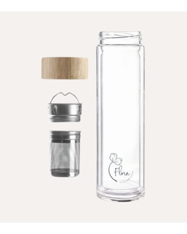 Botella Termo de Infusiones de Acero Inoxidable 18/10