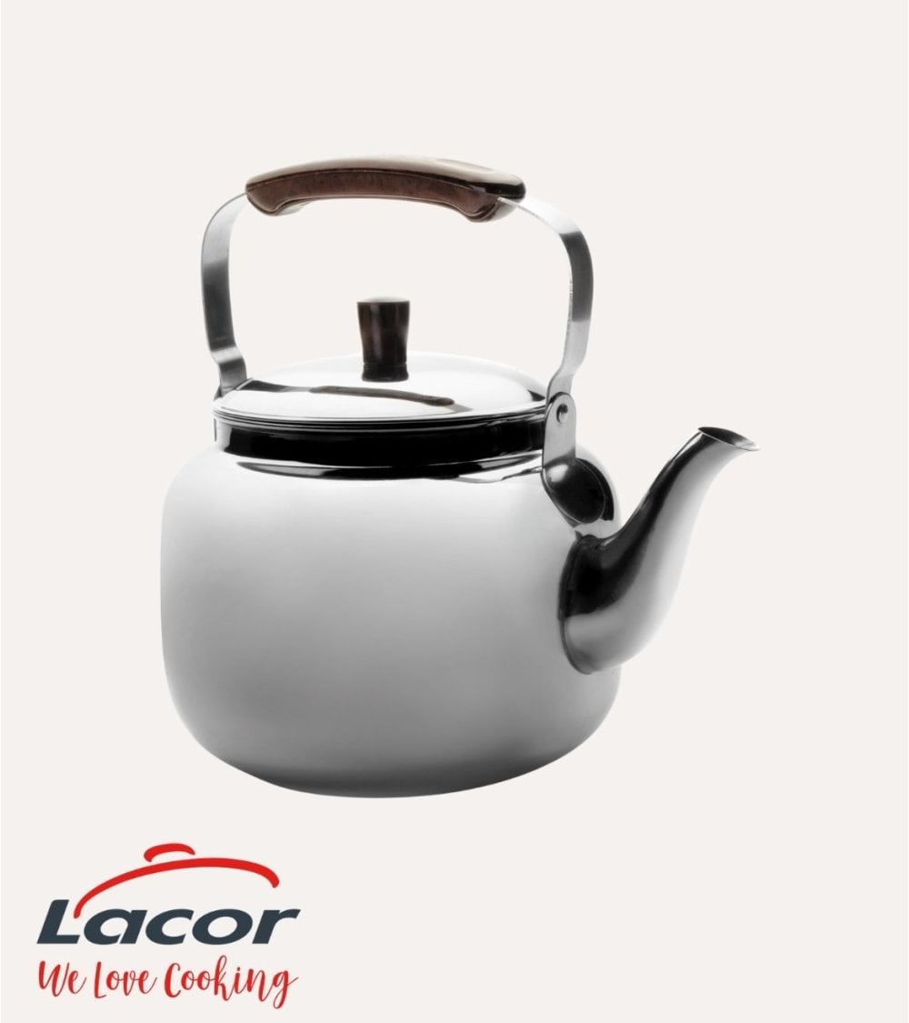 Tetera Hervidora de Agua Pava de Acero Inoxidable 18/10