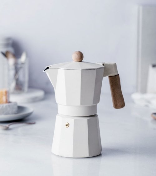 Cafetera Italiana Express Trento de Aluminio