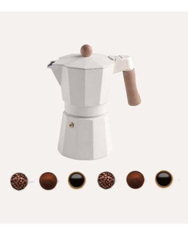 Cafetera Italiana Express Trento de Aluminio