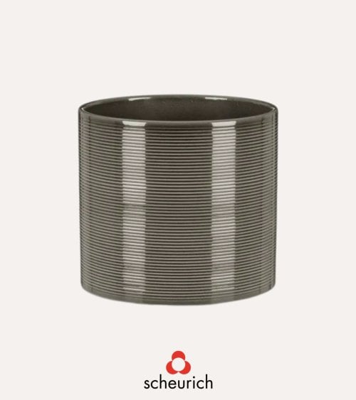 Maceta Glass Grey de Cerámica