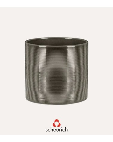 Maceta Glass Grey de Cerámica
