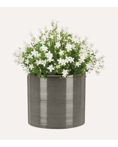 Maceta Glass Grey de Cerámica