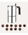 Cafetera Italiana Bali de Acero Inoxidable 18/10
