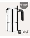 Cafetera Italiana Bali de Acero Inoxidable 18/10