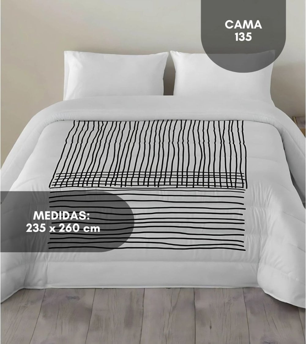 Edredón Nórdico Gavin de Tacto de Plumas