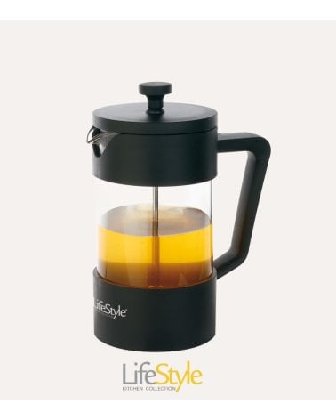 Cafetera Embolo Dark de Vidrio Templado