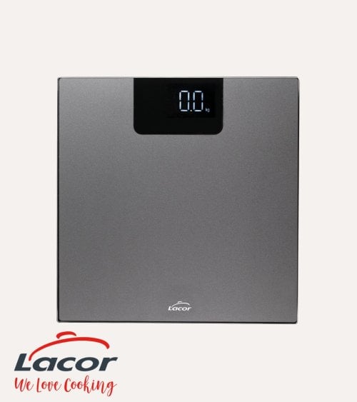 Báscula de Baño Silver de Cristal Templado