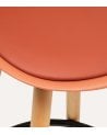 Taburete Alto Maxon de Plástico y Madera