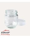 Tarro para Yougurt de Cristal y Plástico