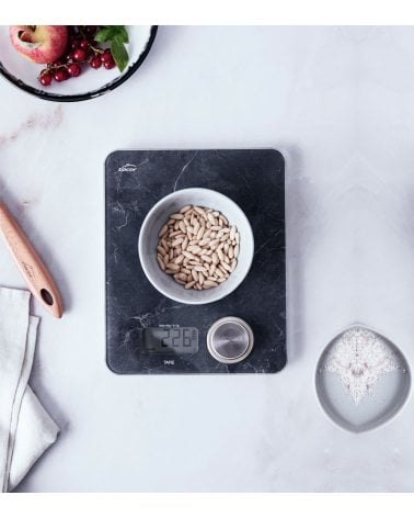 Báscula de Cocina EcoMove de Efecto Mármol
