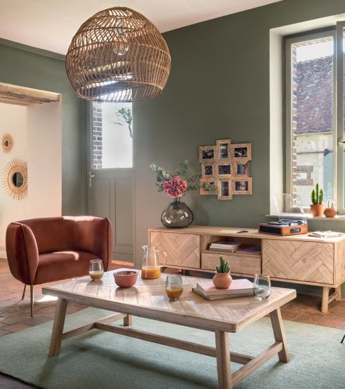 Mueble de TV con 2 Puertas y 1 Cajón Aeris de Madera