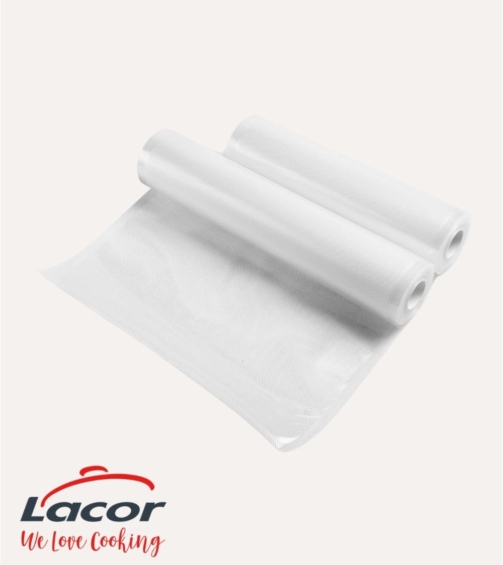 Set de 2 Rollos de Bolsas para Envasadora al Vacío