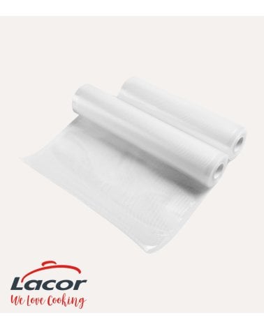 Set de 2 Rollos de Bolsas para Envasadora al Vacío