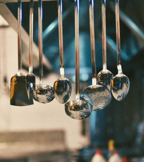 Cucharón Monoblock de Acero Inoxidable 18/10