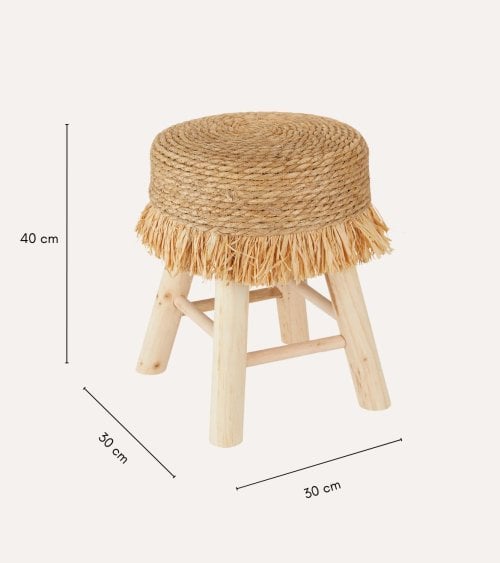 Taburete Auxiliar Gimpo de Madera