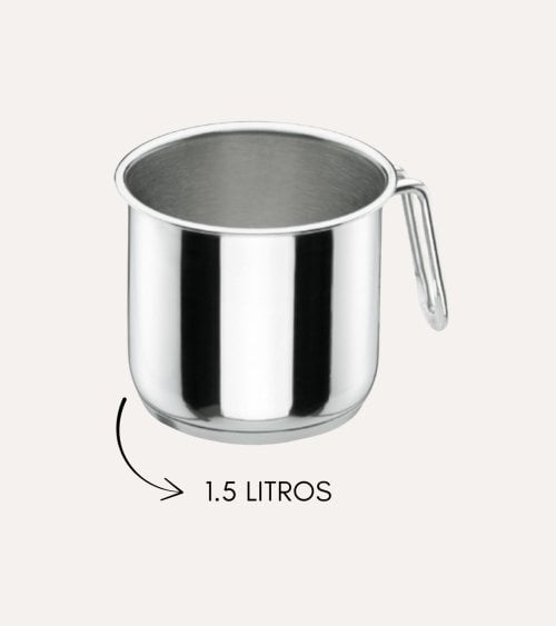 Cazo Hervidor Gourmet de Acero Inoxidable 18/10