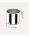 Cazo Hervidor Gourmet de Acero Inoxidable 18/10