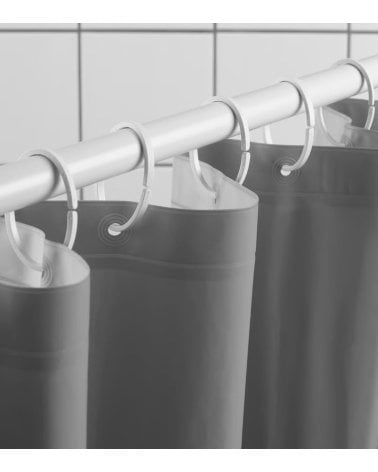 Cortina de Ducha Hormigón de Eva