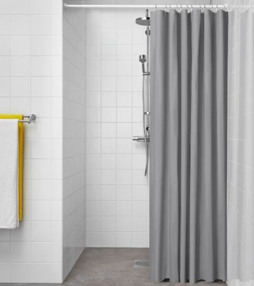 Cortina de Ducha Hormigón de Eva