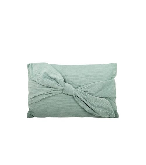 Cojín con Relleno y Lazo Central de Poliéster