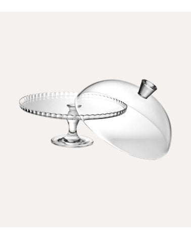 Expositor de Tartas con Tapa Lara de Cristal