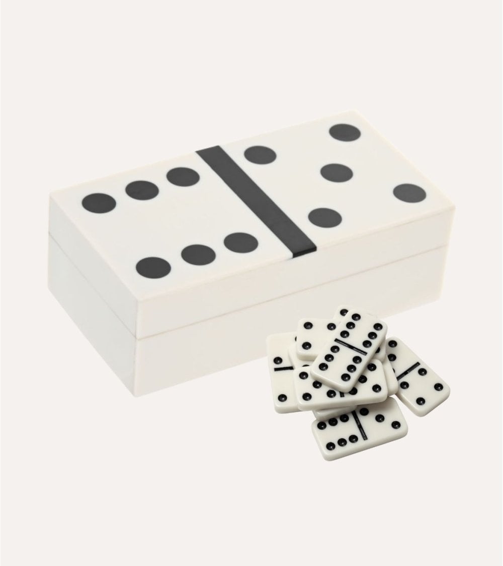 Juego Domino Decorativo de Resina