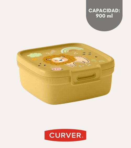 Fiambrera Infantil Snap Box de Plástico