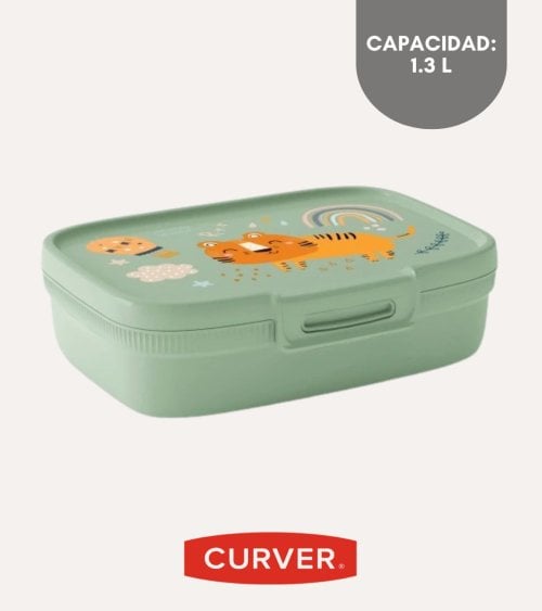 Fiambrera Infantil Snap Box de Plástico