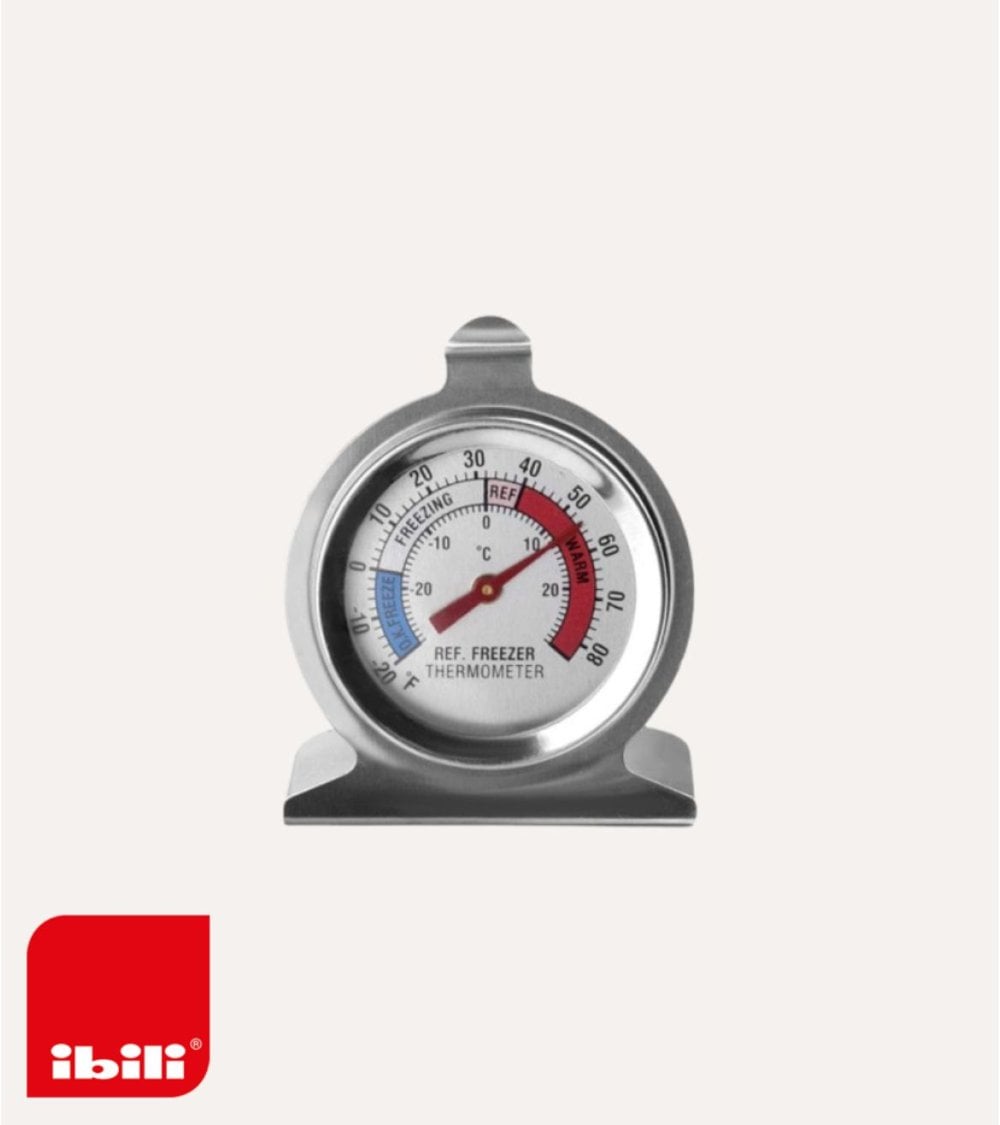 Termómetro para Frigorífico de Acero Inoxidable