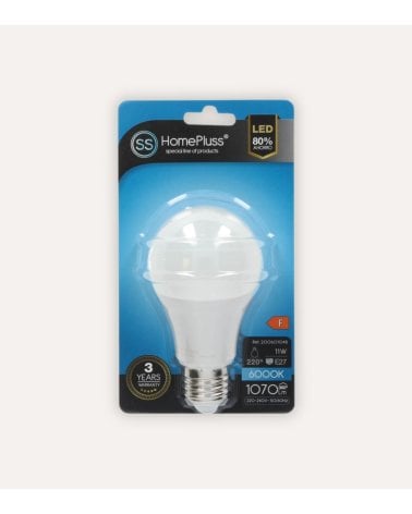 Bombilla LED Tipo Estándar E27 11 W