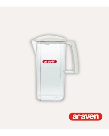 Jarra Rectangular con Tapa de Plástico de Araven