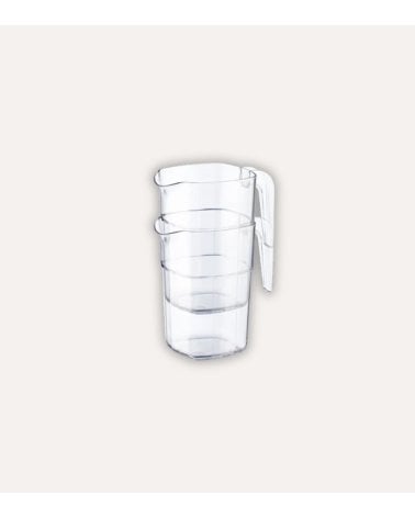 Jarra Apilable Cuadrada con Tapa de Plástico de Araven