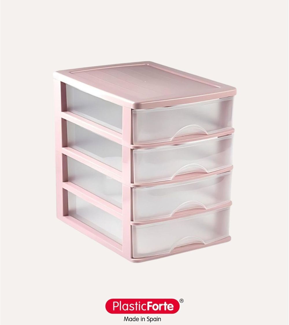 Cajonera de Sobremesa con Cajones Pastel