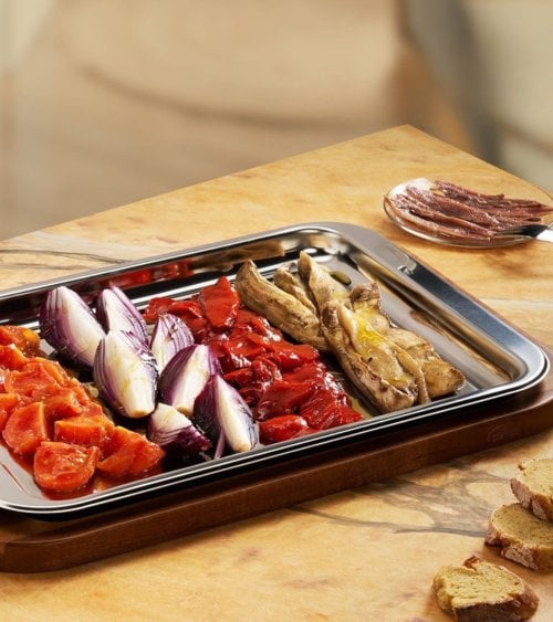 Bandeja Llauna para Horno de Acero Inoxidable 18%