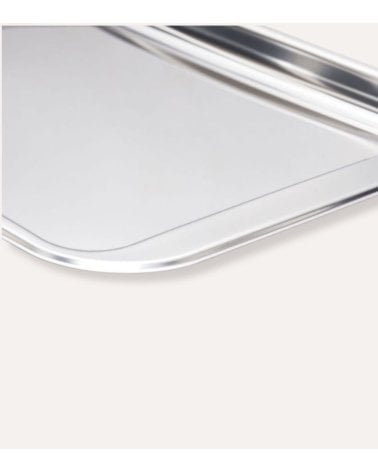 Bandeja Llauna para Horno de Acero Inoxidable 18%