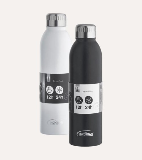 Termo Estilo Lata Thermocan Mono de Acero Inoxidable