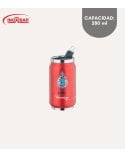 Termo Estilo Lata Thermocan Aqua de Acero Inoxidable