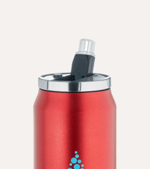 Termo Estilo Lata Thermocan Aqua de Acero Inoxidable