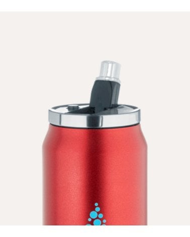 Termo Estilo Lata Thermocan Aqua de Acero Inoxidable