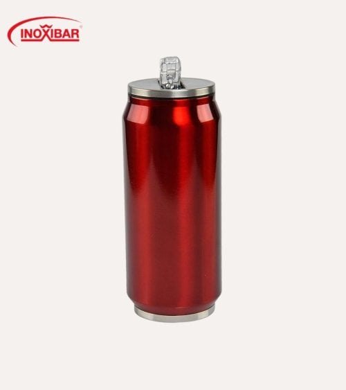 Termo Estilo Lata Thermocan Metalizado de Acero Inoxidable