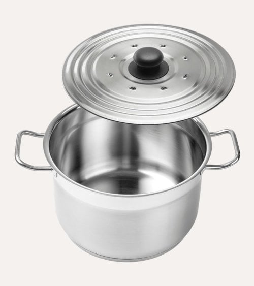 Tapa Multiusos Ajustable de Acero Inoxidable